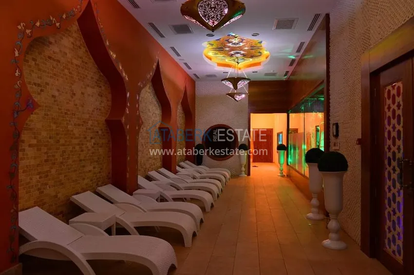 Квартира в Махмутларе, меблированная в роскошном комплексе с собственным пляжем 25 