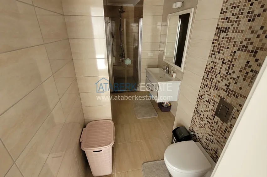 Приобрести Дуплекс в Алании – район Каргыджак, двухуровневый с выходом в сад 32 