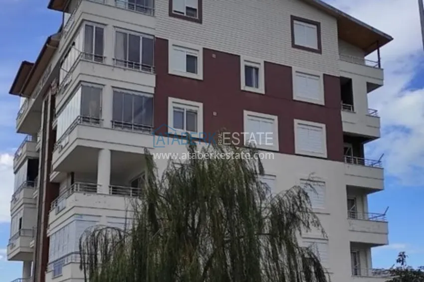 Дуплекс в районе Газипаша с отдельной кухней, застекленным балконом и видом на горы 2 