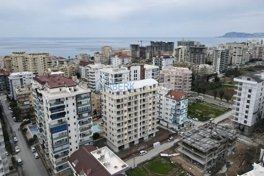 Квартиры от инвестора в Махмутларе в комплексе на заключительном этапе строительства 1