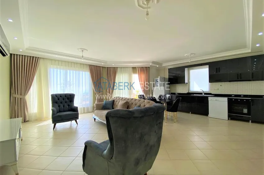 Приобрести Вилла в Алании - район Бекташ меблированная с видовыми характеристиками 2 