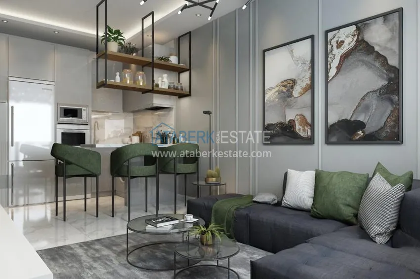 Приобрести Новый проект малоэтажного жилого комплекса в районе Оба 3 