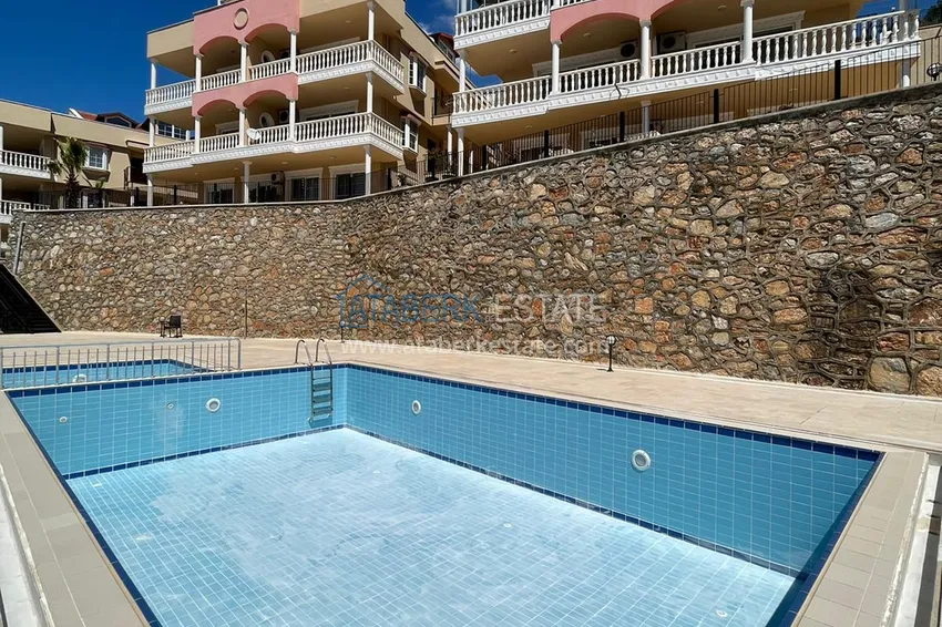 Видовой садовый дуплекс в Алании – Бекташ, меблированный 3 