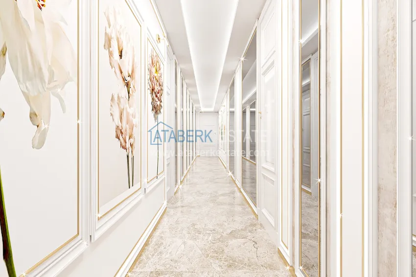 Приобрести Квартира в центре Алании от инвестора, в строящемся комплексе 2 