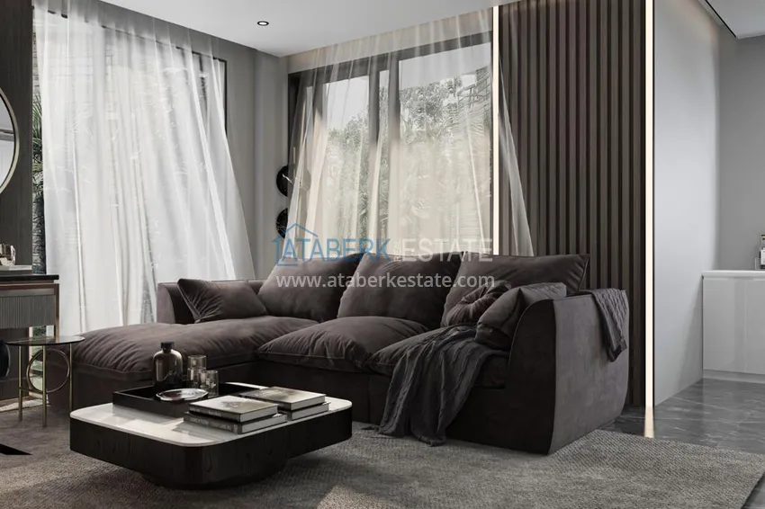 Приобрести Квартиры в Алании район Окурджалар – новый проект офф-плана на первой береговой  2 