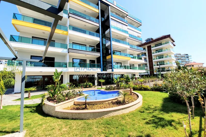 Двухкомнатная квартира в Каргыджаке в комплексе на первой береговой линии 2 