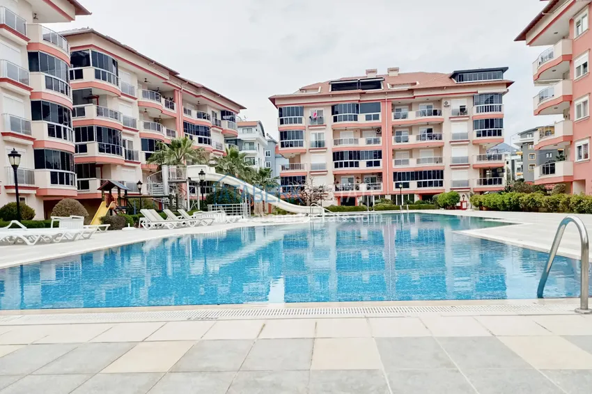 Квартира в Оба трехкомнатная в комфортабельном комплексе 3 