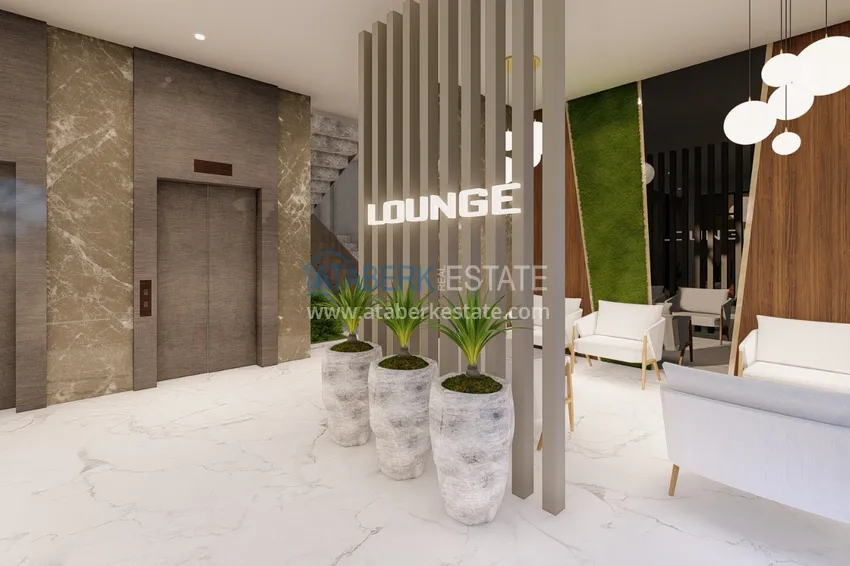 Квартиры в районе Авсаллар от инвестора в строящемся комплексе 18 