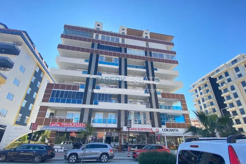 Квартира в Махмутларе – центр района с мебелью и отдельной кухней  2 