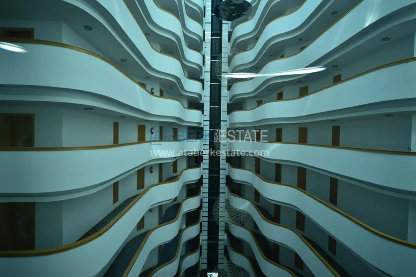 Квартира в Махмутларе, с мебелью и видом на море и горы 31 