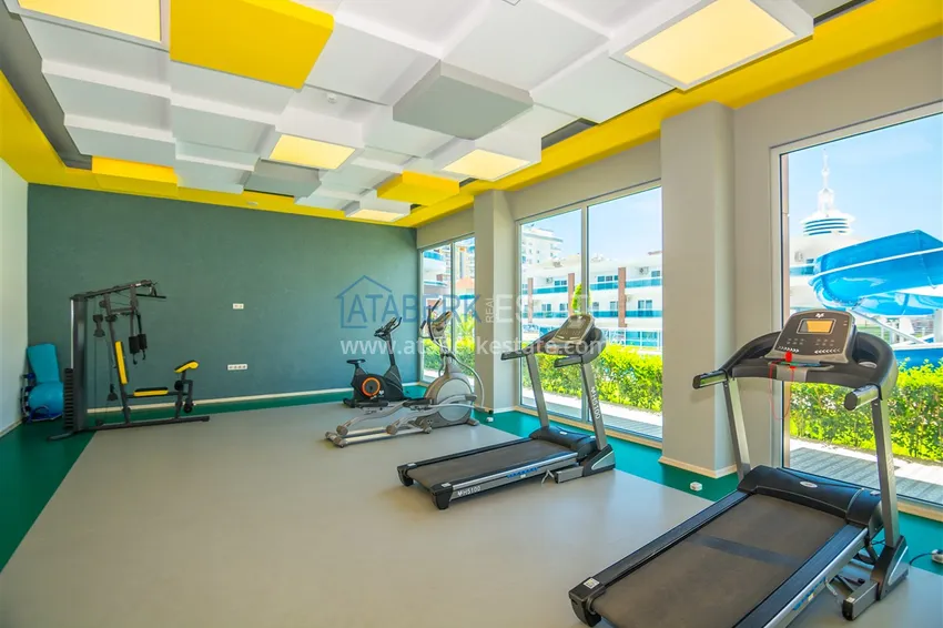 Квартира меблированная с видом на горы и море в Махмутларе  34 