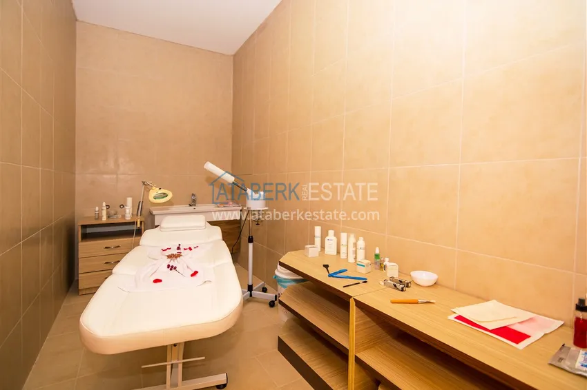 Квартира меблированная с видом на горы и море в Махмутларе  35 