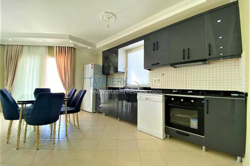 Приобрести Вилла в Алании - район Бекташ меблированная с видовыми характеристиками 3 