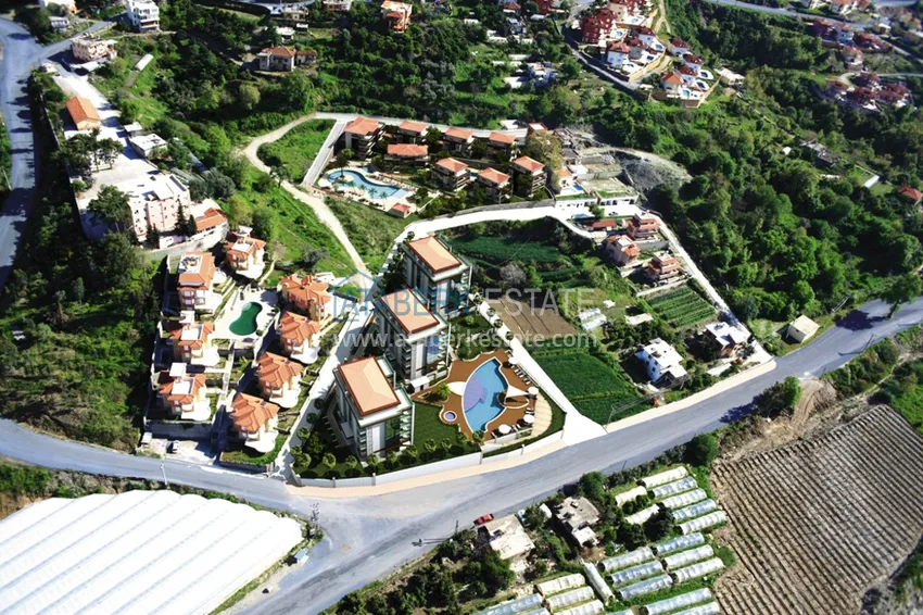 Дуплекс в Алании – район Каргыджак, двухуровневый с выходом в сад 3 