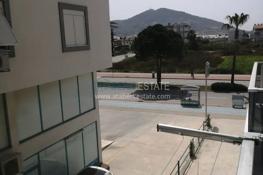 Квартира в Газипаше с мебелью, застекленным балконом и видом на горы 3 