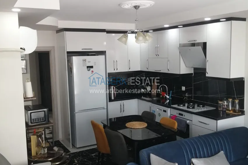 Приобрести Квартира в Газипаше с мебелью, застекленным балконом и видом на горы 3 