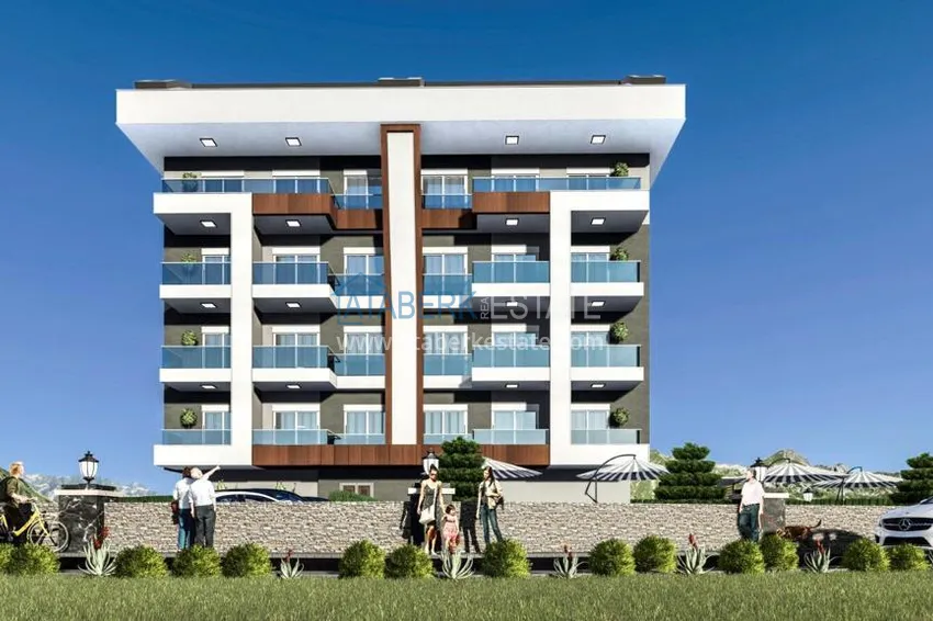 Новый проект малоэтажного жилого комплекса в районе Оба 4 