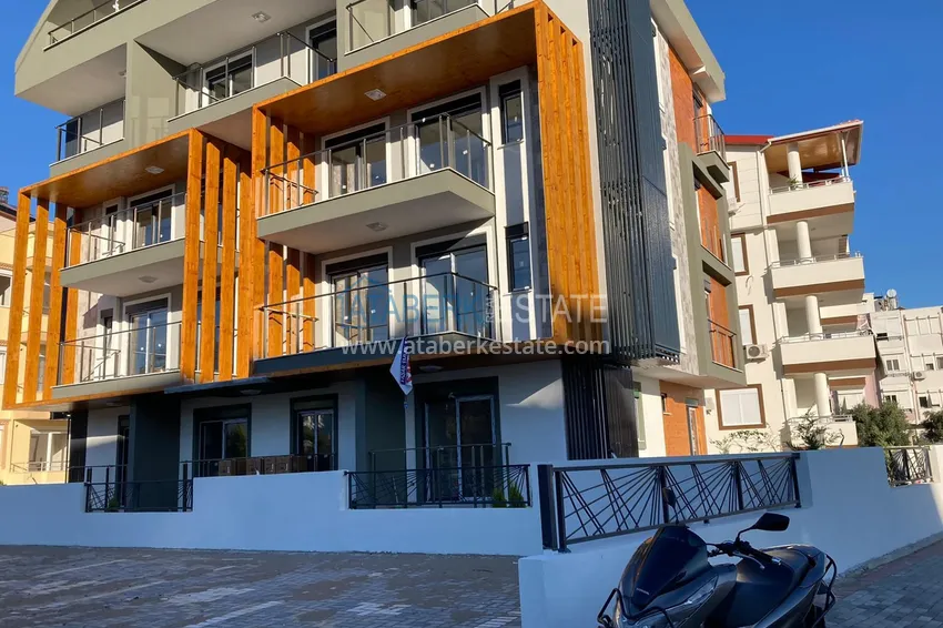 Квартира с чистовой отделкой в новом жилом комплексе в Алании - Газипаша 3 