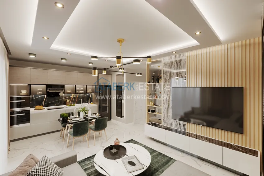 Приобрести Новый инвестиционный проект жилого комплекса в Махмутларе напрямую от застройщика по минимальным стартовым ценам 13 