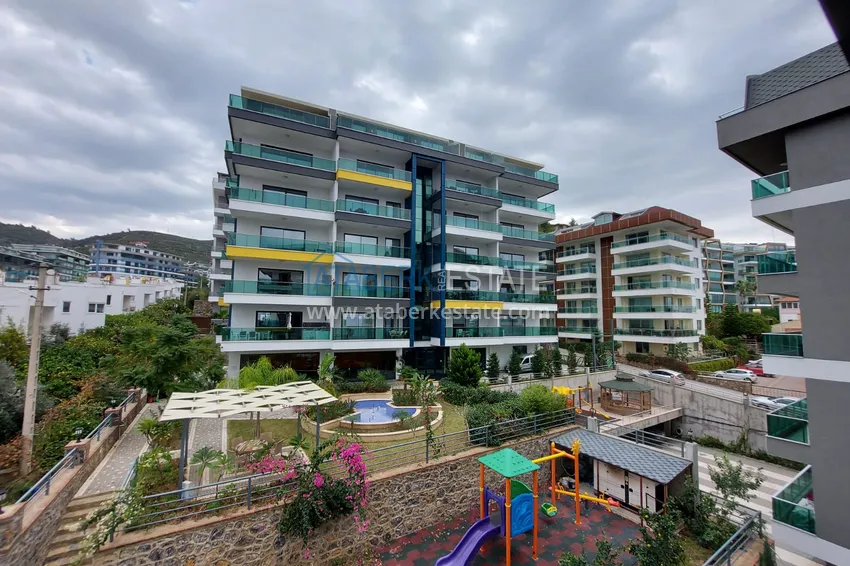 Двухкомнатная квартира в Каргыджаке в комплексе на первой береговой линии 3 