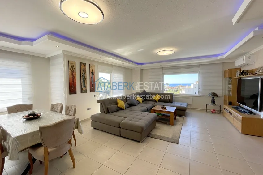 Приобрести Пентхаус в районе Кестель – с мебелью и открытым видом на море  5 