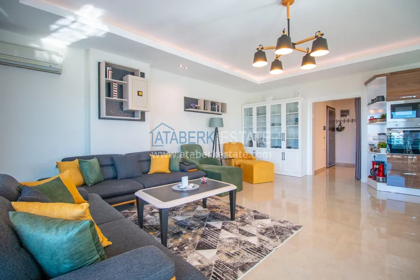 Приобрести Квартира меблированная с видом на горы и море в Махмутларе  3 