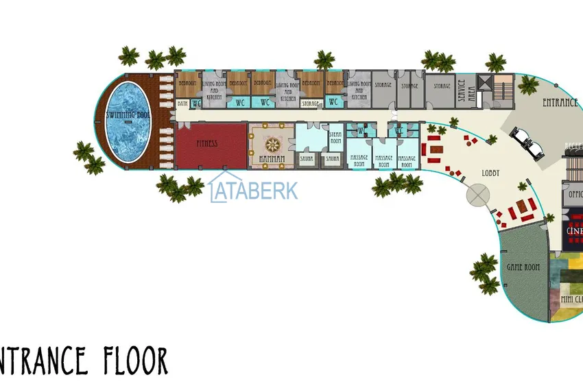 Купить дешево Квартира меблированная с видом на горы и море в Махмутларе  3 