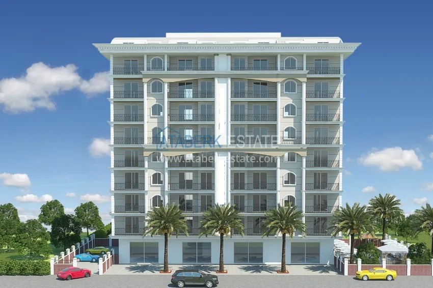 Квартиры от инвестора в Махмутларе в комплексе на заключительном этапе строительства 4