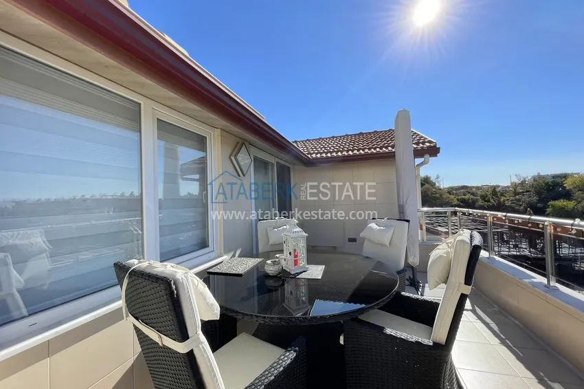 Приобрести Пентхаус в районе Кестель – с мебелью и открытым видом на море  42 