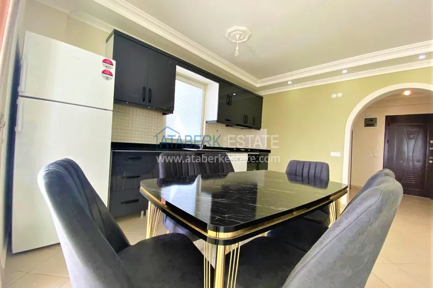 Приобрести Вилла в Алании - район Бекташ меблированная с видовыми характеристиками 4 