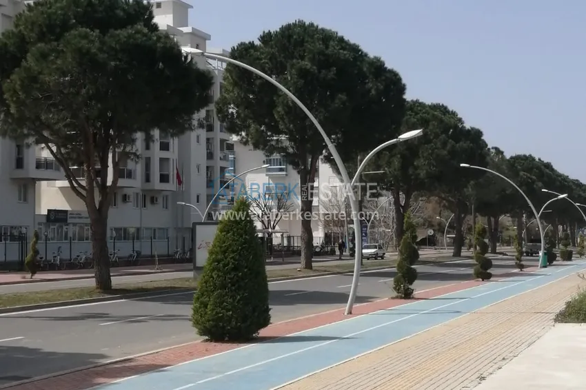 Квартира в Газипаше с мебелью, застекленным балконом и видом на горы 4 