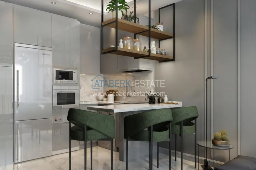 Приобрести Новый проект малоэтажного жилого комплекса в районе Оба 5 