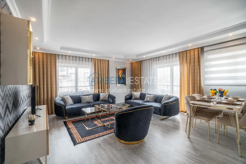 Приобрести Квартира в Махмутларе с мебелью и видом на горы в благоустроенном комплексе 4 