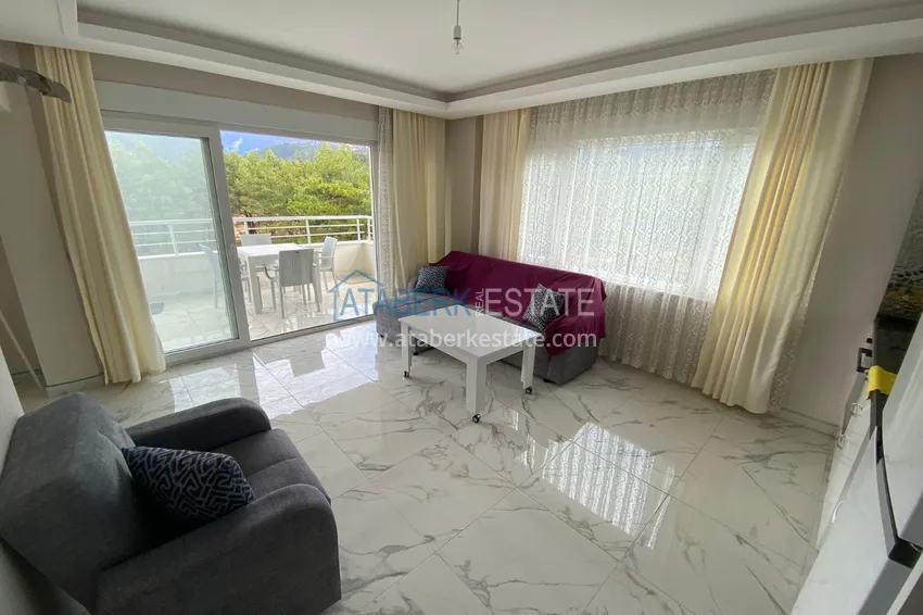 Приобрести Квартира в районе Оба с мебелью в жилом уютном комплексе 4 