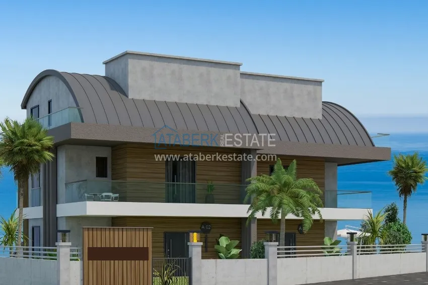 Новый проект элитного комплекса вилл в Алании – район Тепе с правом на получение гражданства 4 