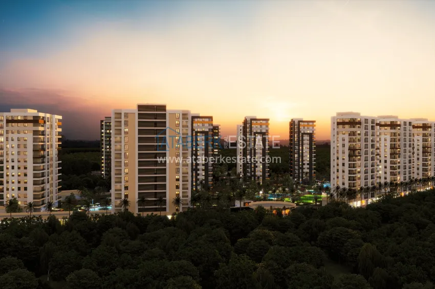 Масштабный проект жилого комплекса в районе Дошемеалты – Анталия 5 