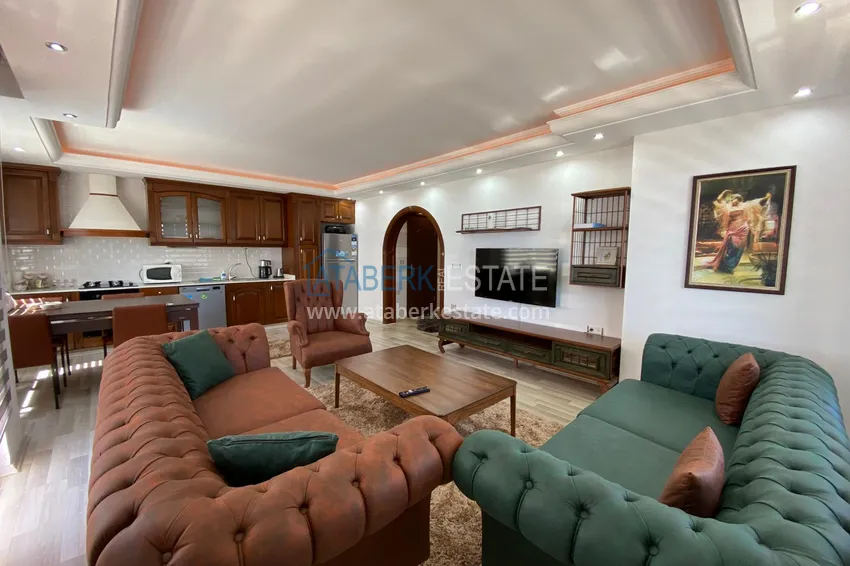 Приобрести Квартира в Махмутларе с мебелью, в комплексе на первой линии 4 