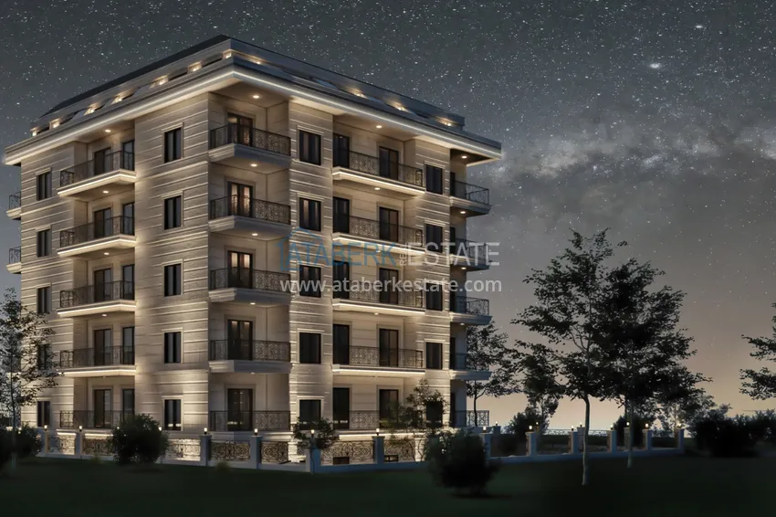 Квартира в Махмутларе двухкомнатная с чистовой отделкой - Новостройка 4 