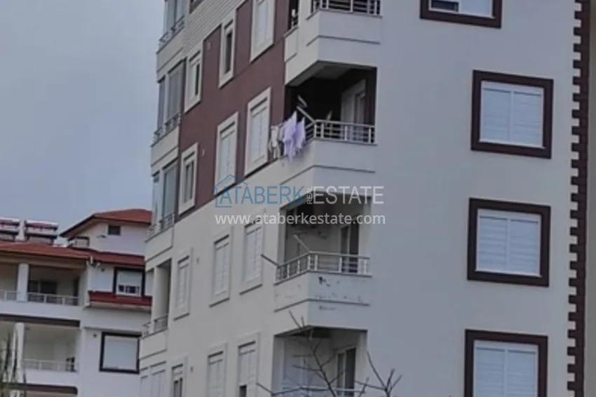 Дуплекс в районе Газипаша с отдельной кухней, застекленным балконом и видом на горы 5 