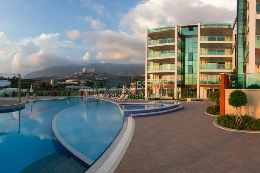 Дуплекс в Алании – район Каргыджак, двухуровневый с выходом в сад 5 