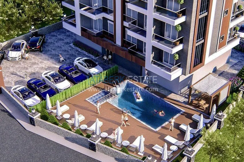 Новый проект малоэтажного жилого комплекса в районе Оба 5 