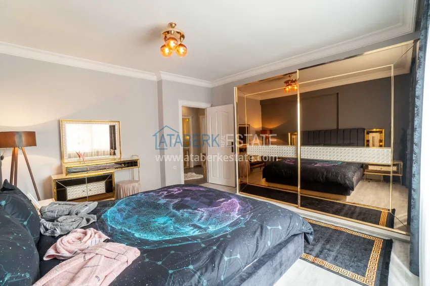 Приобрести Квартира в Махмутларе с мебелью и видом на горы в благоустроенном комплексе 6 