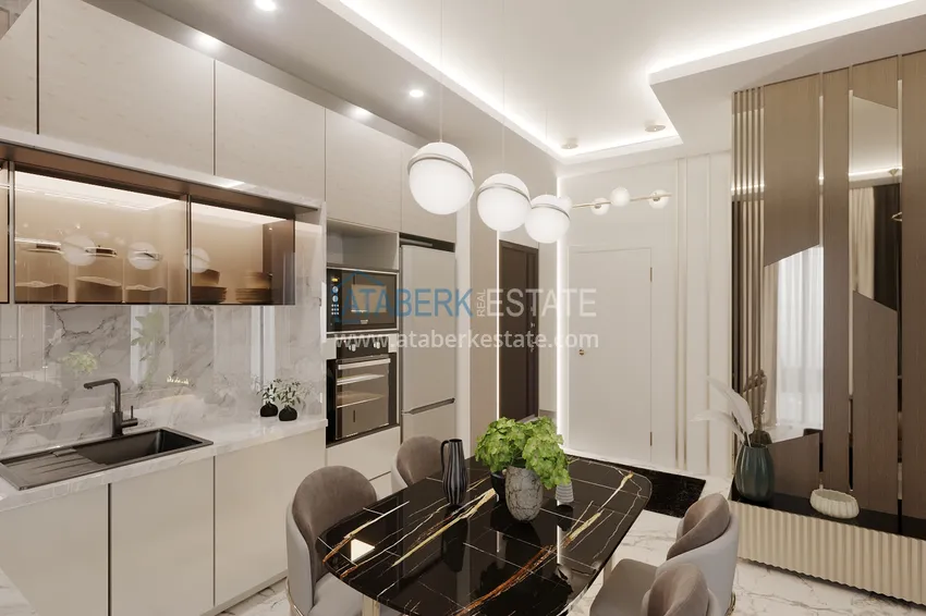 Приобрести Новый инвестиционный проект жилого комплекса в Махмутларе напрямую от застройщика по минимальным стартовым ценам 5 