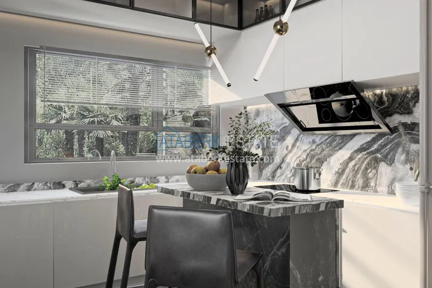 Приобрести Квартиры в Алании район Окурджалар – новый проект офф-плана на первой береговой  3 