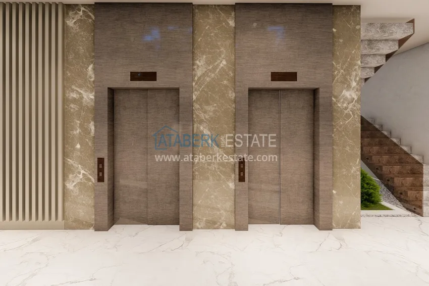 Квартиры в районе Авсаллар от инвестора в строящемся комплексе 21 