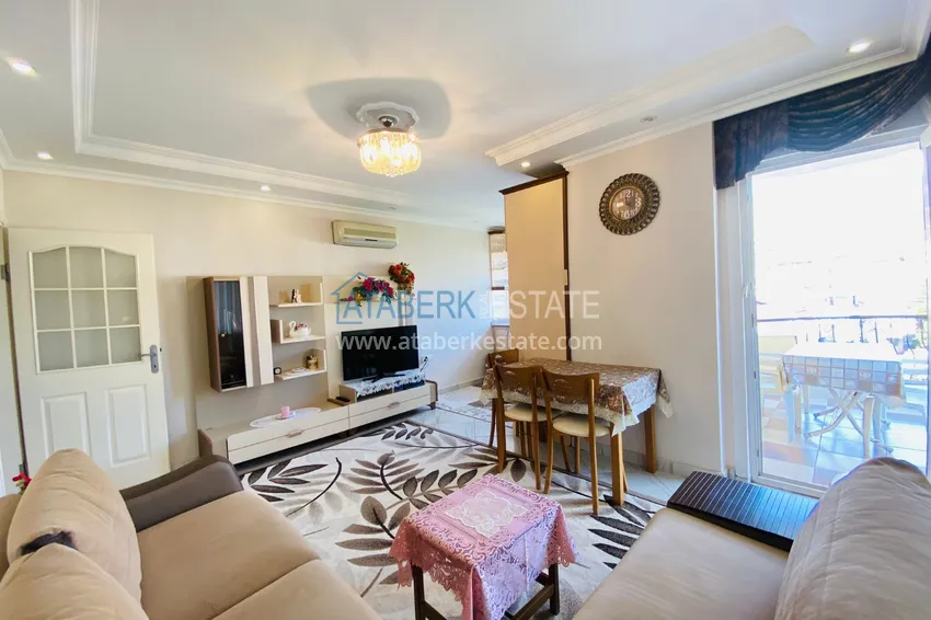 Приобрести Квартира в центре Алании с мебелью и видом на историческую крепость 6 