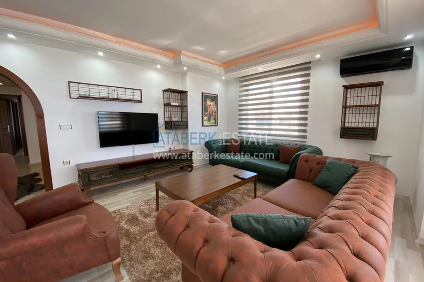 Приобрести Квартира в Махмутларе с мебелью, в комплексе на первой линии 5 