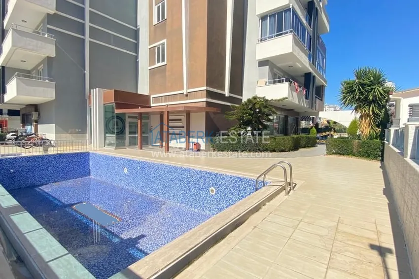 Квартира в Махмутларе – центр района с мебелью и отдельной кухней  5 