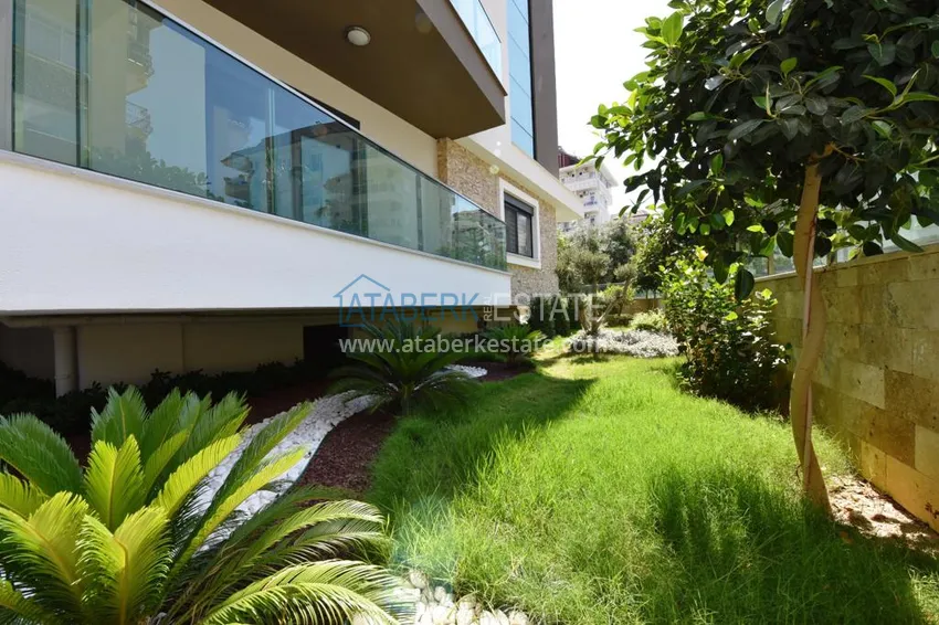 Квартира в центре Алании в 50 метров от моря - район пляжа Кейкубат  10 