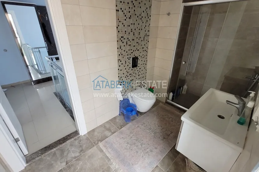 Приобрести Дуплекс в Алании – район Каргыджак, двухуровневый с выходом в сад 7 